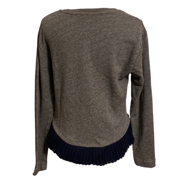 J CREW ruffled hem sweatshirt - Picture 6 of 12